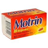 Motrin IB Ibuprofen Pain Reliever/Fever Reducer (200 mg), 165-Count Coated Caplets (Pack of 2)