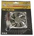 Evercool Chromed Aluminum 80mm Case Fan P/N AL8025B.