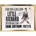 Little Richard Autographed Framed Artwork