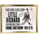 Little Richard Autographed Framed Artwork
