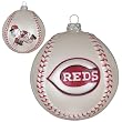 Cincinnati Reds MLB Glass Baseball Ornament (3")