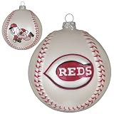 Cincinnati Reds MLB Glass Baseball Ornament (3")