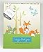 Pepper Pot Baby's First Year Keepsake Calendar, Forest Family