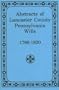 Abstracts of Lancaster County, Pennsylvania: Wills (1786-1820)