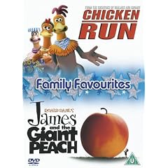 Chicken Run / James And The Giant Peach [DVD]