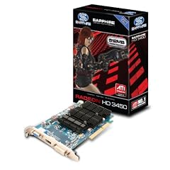 Sapphire Radeon HD 3450 Grafikkarte (512MB GDDR2 Speicher, DVI-I / HDMI / VGA, 1 GPU) Lite Retail