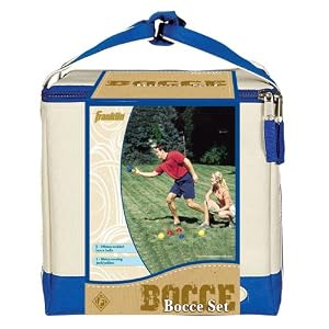 Click here to buy Franklin Sports Intermediate 100mm Bocce Set.