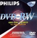 Philips DVD-RW Discs (5 Pack)