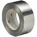 3M Linered Aluminum Foil Tape 3380 Silver, 48 mm x 45 m (Pack of 1)