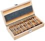 Steelex D2019 TiN Coated Forstner Bit Set, 16-Piece