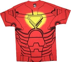 Iron Man Red Costume T-Shirt Tee