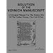 Solution of the Voynich Manuscript