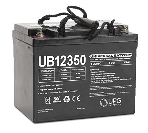 Universal Power Group UB12350 12V 35AH SLA Internal Thread Battery for Pride Mobility Jet 3 Ultra
