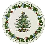 Spode Christmas Tree Holly and Juniper 12-Inch Buffet Plate