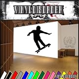 Skateboarding Long Board Boarder Skate Sport Sports Vinyl Decal Stickers 009