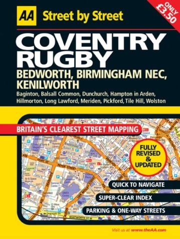 AA Street by Street Coventry, Rugby (AA Street by Street)