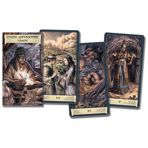 The Dark Grimoire Tarot (English and Spanish Edition)