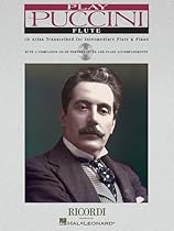 PLAY PUCCINI FLUTE BK/CD 10 ARIAS TRANSCRIBED FOR INTERMEDIATE FLUTE & PIANO