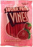Sugar Free Strawberry Vines Candy 5 oz. bag