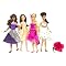 High School Musical 3 Prom Dolls 4-pk.