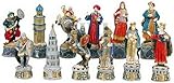 Crusade Theme Hand-Painted Chessmen Crusade Theme Hand-Painted Chessmen
