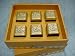 Gourmet Food : Tea Gift Box, 6 Metal Tins, Assorted Loose Teas, THETEAROOM