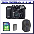 Canon Powershot G10 14.7MP Digital Camera 4GB Secure Digital Transcend Promo Starter Kit