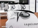 Capricorn by Arya Zodiac Horoscope Collection - Duvet Cover Bed in Bag - Fu ....