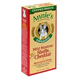 Annie's Homegrown Organic Mild Mexican Shells & Cheddar Mac & Cheese, 6-Ounce Boxes (Pack of 12)