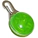 LED Keychain Light - High Visibility - Dog Collar Light for Backyard Monitoring or Night Walks - Mini Lightweight Accessory - 2 Flashing Settings - Be Spotted! Green Pack of 1