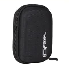 Kameratasche Hardcase schwarz f�r Casio Exilim EX-H20G / EX-ZR10 / EX-ZR100 / EX-ZR200 / EX-H20G mit PEDEA Displayschutzfolie
