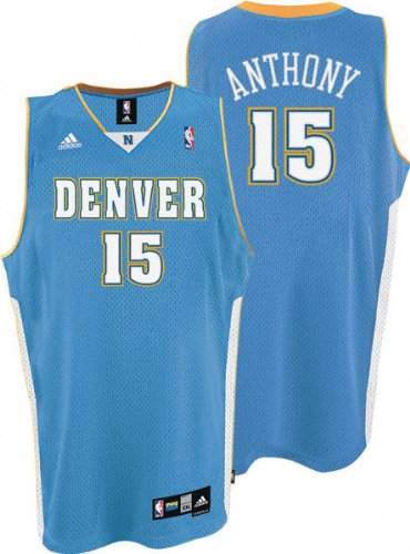 Carmelo Anthony Blue adidas NBA Swingman Denver Nuggets Youth Jersey