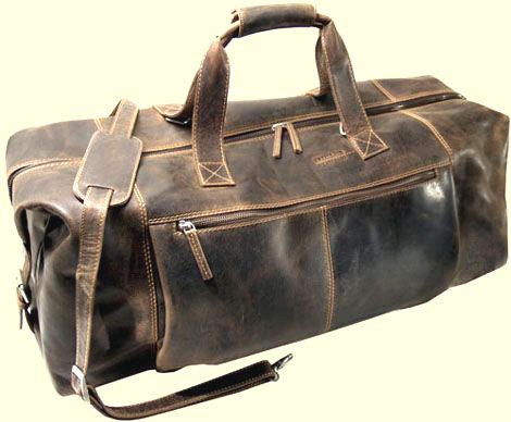 Greenland Westcoast Leder-Reisetasche