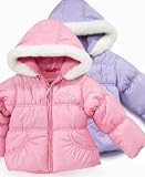 Hawke & Co. Outfitter Baby Jacket, Baby Girls Puffer Jacket new lilac 12 months