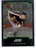 2004 Bowman Chrome Draft # 121 Jeff Francis - Colorado Rockies - Prospect Baseball Card - Mint Condition - In Protective Display Case!