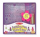 Melissa & Doug Fashion Stencil Set
