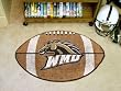 Western Michigan Broncos 22"x35" Football Floor Mat (Rug)