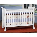 DaVinci Reagan 4 in 1 Crib with Toddler Rail, White
