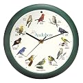 Audubon Singing Bird Clock - 8"
