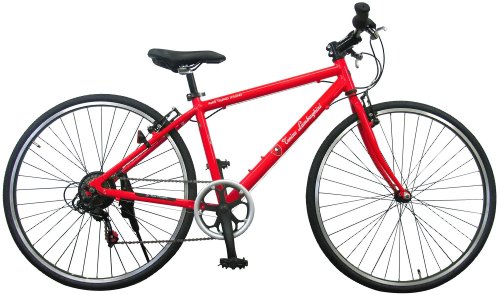 Lamborghini(ランボルギーニ) CRB7006 クロスバイク 700C レッド シマノ6段変速 40000-0061