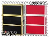 1935レプリカzippoライター*ジッポー（ペア）黒ラッカー(金)＆赤ラッカー(銀)の画像