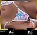 Swarovski String ouvert weiss mit echten Swarovski Steinen - S