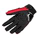 niceEshop Bicycle/Motorcycle Riding Protective Gloves Red L