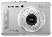 Samsung SL-310W 13.6MP Digital Camera with 3.6x Wide Angle Optical Image Stabilized Zoom (Silver)