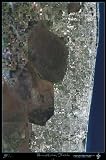 Boca Raton & Fort Lauderdale, Florida from space satellite
print/poster photograph: 24