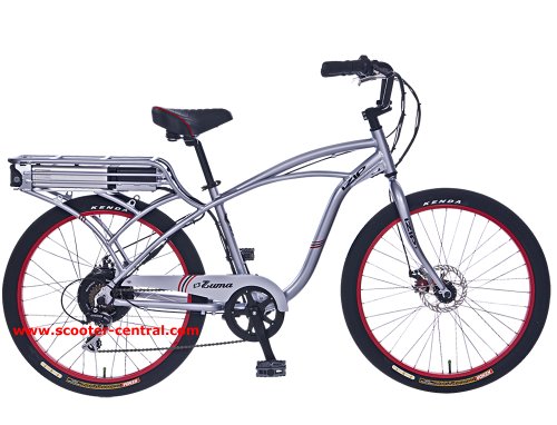 Izip E3 ZUMA 36 Volt 11AH Lithium Ion 500 Watt Electric Bicycle - Hub Motor - Currie Tech