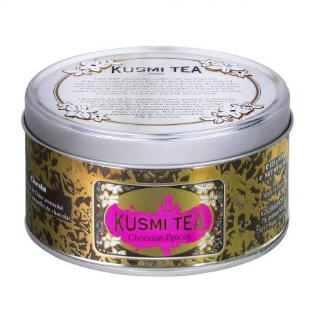 Kusmi Tea Paris - Premium Luxury Teas - SPICY CHOCOLATE - 4.4oz / 125gr Tin