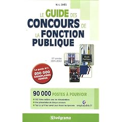 Guide des concours de la fonction publique 2011/2012