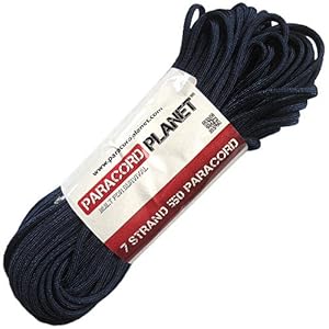 Paracord Planet 100' 550lb Type III Midnight Blue Paracord