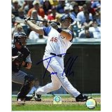 Travis Hafner Cleveland Indians - Swing Follow Through - 8x10 Autographed Photograph